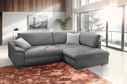Casa Grande-LE24 von Exxpo - Eckcouch rechts grey