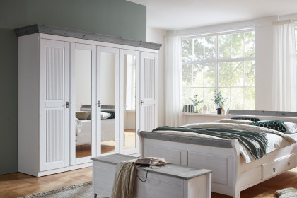 Eva von Jumek - Kleiderschrank Landhausstil Holz