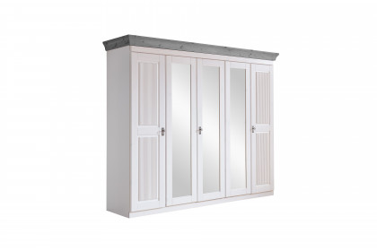 Eva von Jumek - Kleiderschrank Landhausstil Holz