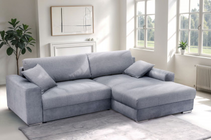 Larnaca von Exxpo - Ecksofa rechts grey-light-denim