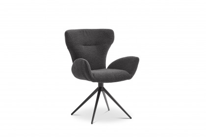 SP150 von Musterring - Stuhl in Onyx/ Schwarz
