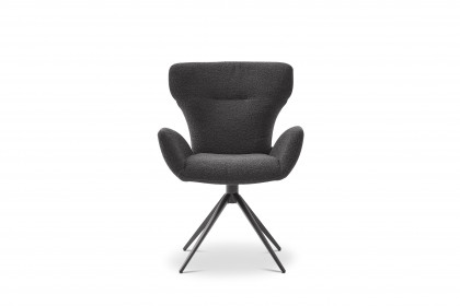 SP150 von Musterring - Stuhl in Onyx/ Schwarz