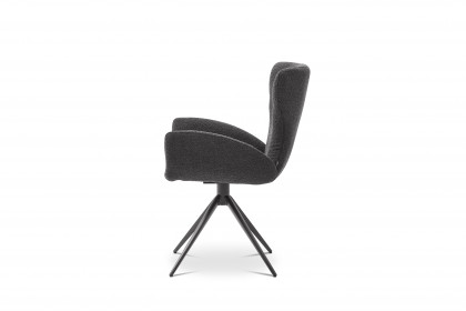 SP150 von Musterring - Stuhl in Onyx/ Schwarz