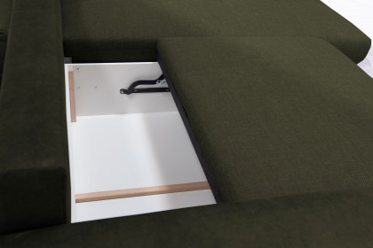 Larnaca von Exxpo - Polstersofa rechts olive