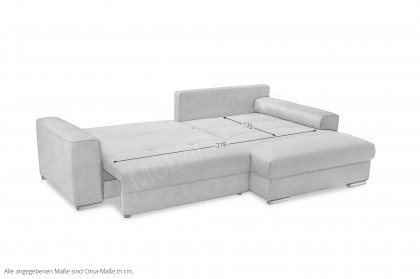 Larnaca von Exxpo - Polstersofa rechts olive