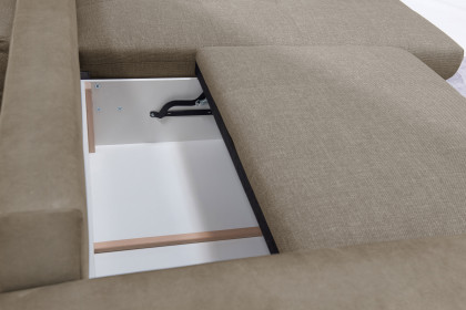 Larnaca von Exxpo - Ecksofa Variante rechts antelope-ecru