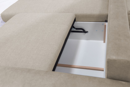 Larnaca von Exxpo - Polstergarnitur links beige