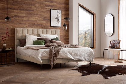 Frame-Dream von DONE.® - Boxspringbett taupe