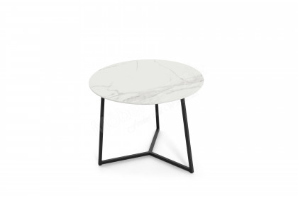 Connect-living von SCHÖNER WOHNEN - Couchtisch S411 Keramik carrara/ Metall