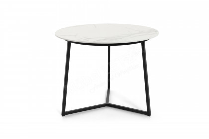 Connect-living von SCHÖNER WOHNEN - Couchtisch S411 Keramik carrara/ Metall