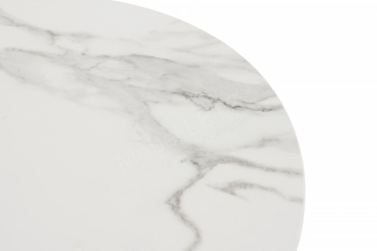 Connect-living von SCHÖNER WOHNEN - Couchtisch S411 Keramik carrara/ Metall