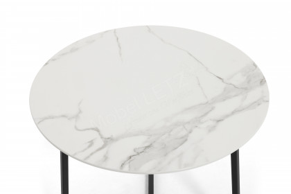 Connect-living von SCHÖNER WOHNEN - Couchtisch S411 Keramik carrara/ Metall