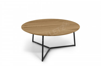 Connect-living von SCHÖNER WOHNEN - Couchtisch S412 Eiche rustico/ Metall