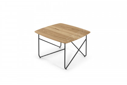 Solo-living von SCHÖNER WOHNEN - Couchtisch S421 Eiche rustico/ Metall anthrazit