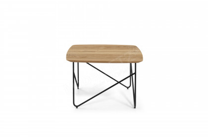 Solo-living von SCHÖNER WOHNEN - Couchtisch S421 Eiche rustico/ Metall anthrazit