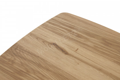 Solo-living von SCHÖNER WOHNEN - Couchtisch S421 Eiche rustico/ Metall anthrazit