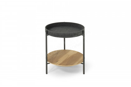 Twist-living von SCHÖNER WOHNEN - Couchtisch Eiche rustico/ Metall anthrazit