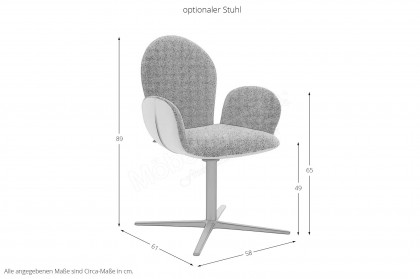 Ancona von SCHÖNER WOHNEN - Esstisch mit runder Tischplatte