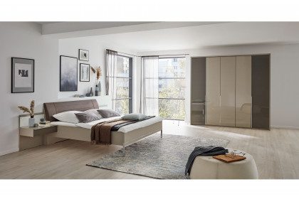 San-Diego-sleeping von Musterring - Schlafzimmer-Set Option 3 grau-braun