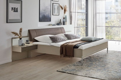 San-Diego-sleeping von Musterring - Schlafzimmer-Set Option 3 grau-braun