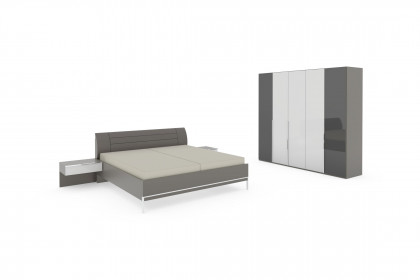 San-Diego-sleeping von Musterring - Schlafzimmer Vorzugs-Option 1 braun-weiß