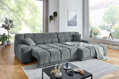 London von AZ Iwaniccy - Ecksofa rechts dunkelgrau