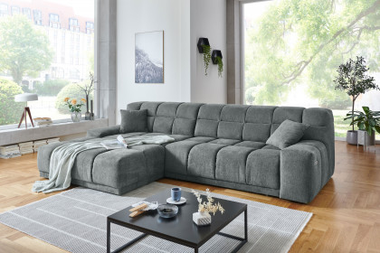 London von AZ Iwaniccy - Ecksofa links dunkelgrau
