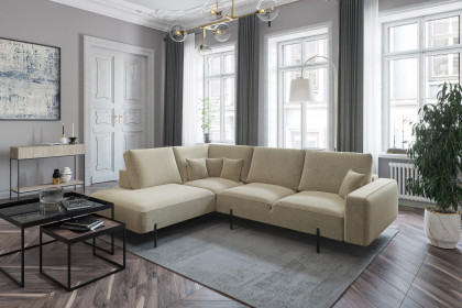 Celaya von Primavera Furniture - Ecksofa links dunkelbeige