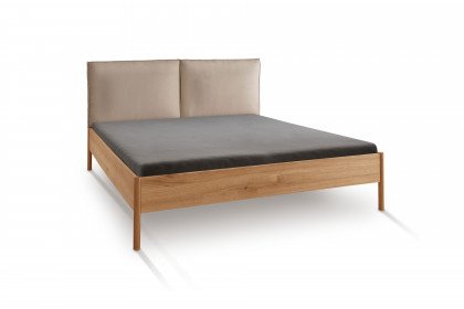 San-Diego-sleeping von Nature Living - Bett Wildeiche - Leinen natur