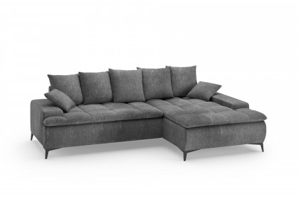 Haiti III von Nova Via - Polstersofa rechts graphite