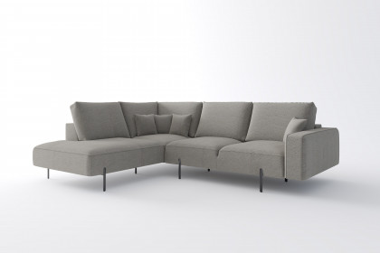 Celaya von Primavera Furniture - Ecksofa links graubeige