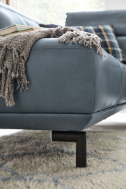 MR 2490 von Musterring - Ledersofa Variante links blue