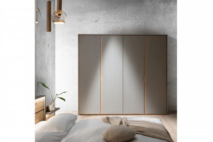 Alabama von Nature Living - Kleiderschrank 240 Wildeiche - grau