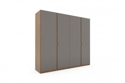 Alabama von Nature Living - Kleiderschrank 240 Wildeiche - grau