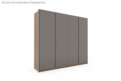 Alabama von Nature Living - Kleiderschrank 240 Wildeiche - grau