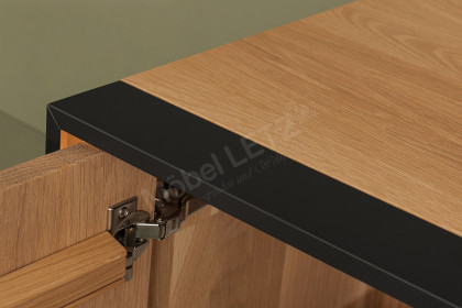 Yola von SCHÖNER WOHNEN - Highboard 6134 Kerneiche natur - inklusive Beleuchtung