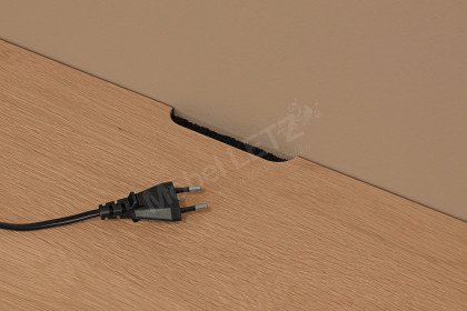 Yola von SCHÖNER WOHNEN - Wohnwand V20 Kerneiche natur inklusive Beleuchtung