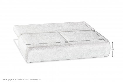 Devin-Sleep von Restyl - Schlafsofa mit Bettkasten beige
