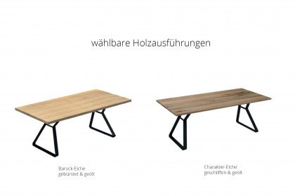 T 4010 von Musterring - Esszimmertisch Barock-Eiche gebürstet & geölt
