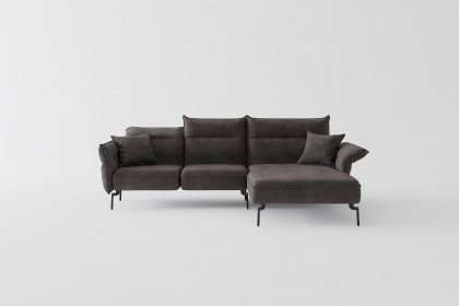 Jakarta von Primavera Furniture - Ecksofa Variante rechts dunkelbraun