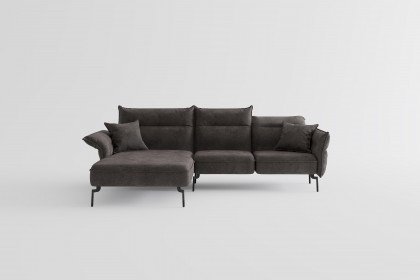 Jakarta von Primavera Furniture - Ecksofa Variante links dunkelbraun