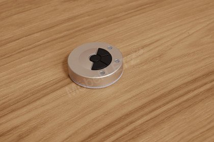 Andra-living von SCHÖNER WOHNEN - Wohnwand AD09 Eiche/ anthrazit mit Beleuchtung