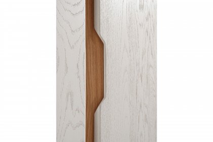 Alabama von Nature Living - Schrank 4-türig weiß - Wildeiche