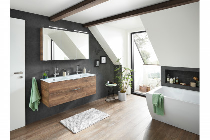 Serie 6110 von Pelipal - Badezimmer in Eiche Ribbeck