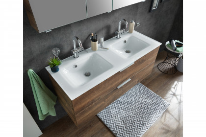 Serie 6110 von Pelipal - Badezimmer in Eiche Ribbeck