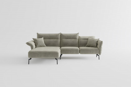 Jakarta von Primavera Furniture - Polstergarnitur links hellgrau
