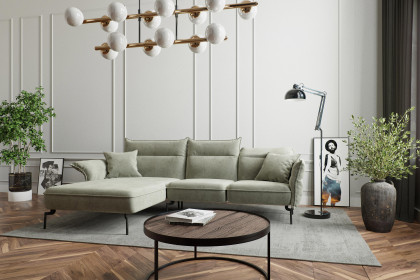 Jakarta von Primavera Furniture - Polstergarnitur links mausgrau