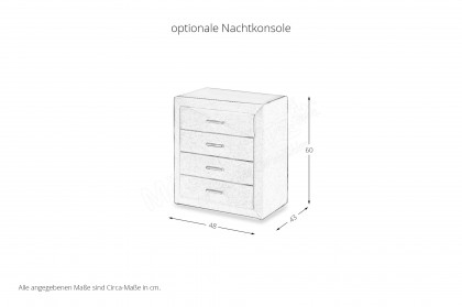 OC-BX23164 von Oschmann - Boxspringbett KT 10001B natur