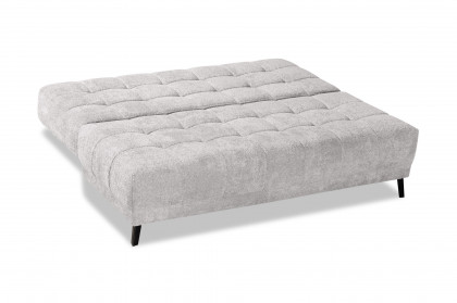Linda-Sleep von Restyl - Schlafsofa silber mit Boxspringpolsterung