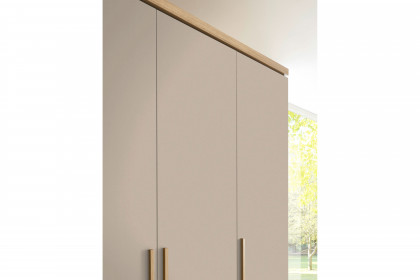 Hilda von BEGABINO - Kleiderschrank 3-türig kaschmir - Mauvella Oak